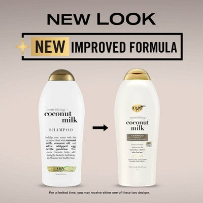 OGX Nourishing Coconut Milk Moisturizing Shampoo 25.4 fl oz