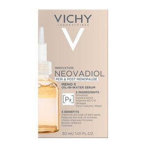 Vichy Neovadiol Meno-5 BI-Serum Facial Treatment Travel Size 1 fl oz - Imperfect Box