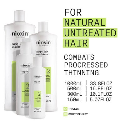 Nioxin System 2 Therapy Conditioner 10.1 fl oz