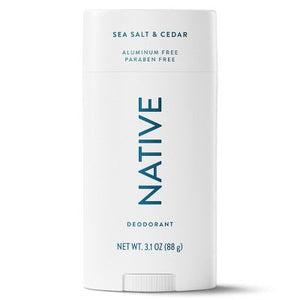 Native Men's Deodorant Sea Salt & Cedar 3.1oz - Imperfect Container