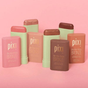 Pixi On The Glow Bronze Tinted Moisturizer Stick Bronzer Rich Glow 0.6oz