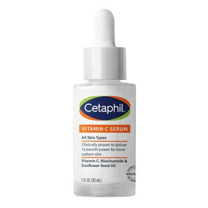 Cetaphil Brightening Vitamin C Face Serum with Niacinamide 1fl oz - Imperfect Box