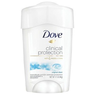 Dove Beauty Clinical Protection Original Clean Antiperspirant & Deodorant Stick 1.7oz