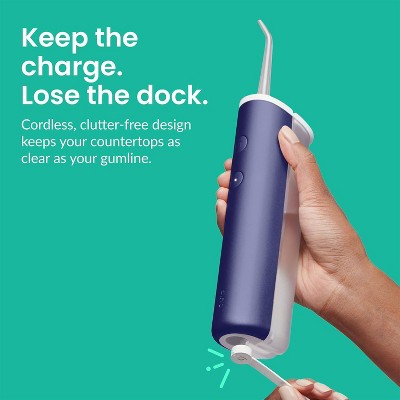 quip Cordless Rechargeable 2-Pressure Modes Water Flosser