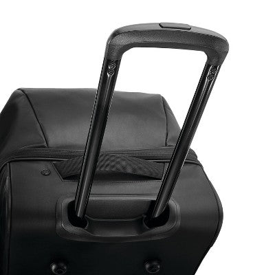 High Sierra 28" Wheeled Drop Bottom Duffel Bag - Black Graphic