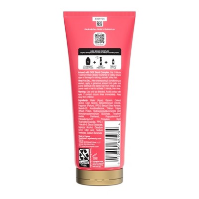 OGX Repair & Protect Bond Protein Repair 6.7 fl oz Hair Mask