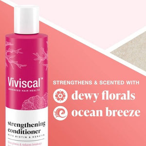 Viviscal Strengthening Conditioner with Biotin and Keratin - 8.45 fl oz