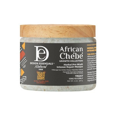 Design-Essentials-Chebe-Herbal-Pre-Wash-Intense-Repair-Hair-Masque-12-fl-oz-Hair-Care