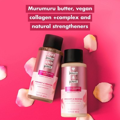 Love Beauty and Planet Murumuru Butter & Rose Shampoo For Color Treated Hair 13.5 fl oz
