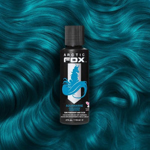 Arctic Fox Semi-Permanent Hair Color Dye Turquoise Blue 4 fl oz