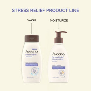 Aveeno Stress Relief Body Wash with Lavender & Chamomile 33oz
