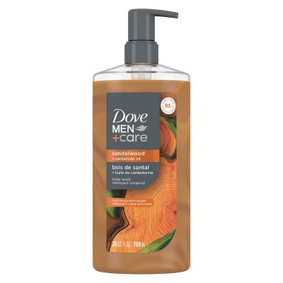 Dove Men+Care Restore Plant-Based Body Wash Sandalwood & Cardamom Oil 26 fl oz