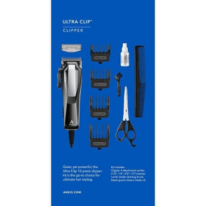Andis Ultra Clip Corded Clipper Kit 10ct