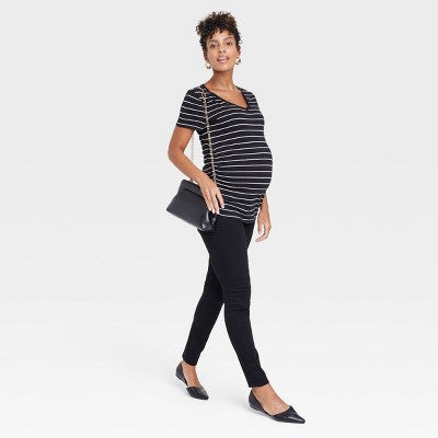 Over Belly Skinny Maternity Pants - Isabel Maternity by Ingrid & Isabel