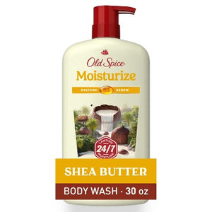 Old Spice Men's Body Wash Moisturize with Shea Butter 30 fl oz