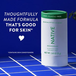 Native Solid Deodorant for Men and Women in Plastic-Free Packaging