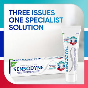 Sensodyne Sensitivity Gum and Enamel Mint Toothpaste 2.3oz 2-Pack Imperfect Box