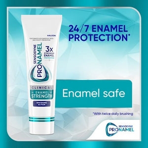 Sensodyne Pronamel Clinical Enamel Strengthening and Whitening Toothpaste 3.4oz 3-Pack