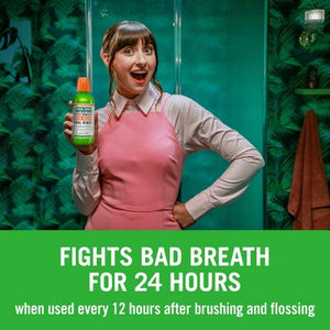 TheraBreath Fresh Breath Mouthwash Alcohol-Free Mild Mint 16 fl oz