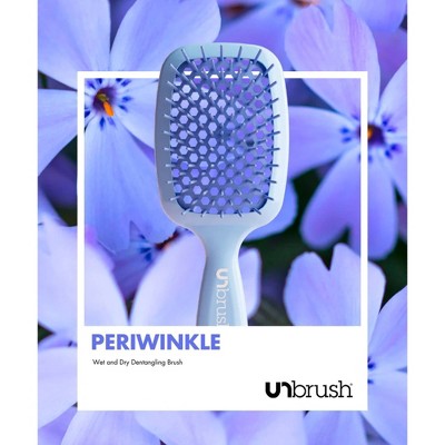 UNbrush Detangler Hair Brush Periwinkle Light Blue
