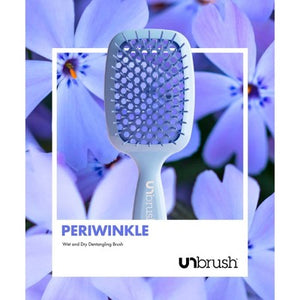 UNbrush Detangler Hair Brush Periwinkle Light Blue