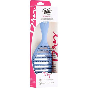 Wet Brush Speed Dry Detangler Hair Brush Solid Sky Blue