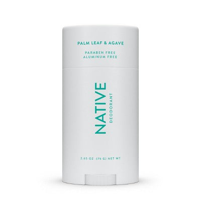 Native Solid Deodorant for Men & Women Palm Leaf & Agave 2.65oz