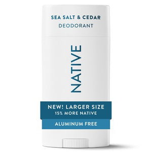 Native Men's Deodorant Sea Salt & Cedar 3.1oz - Imperfect Container