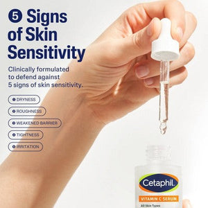 Cetaphil Brightening Vitamin C Face Serum 1fl oz - Missing Box