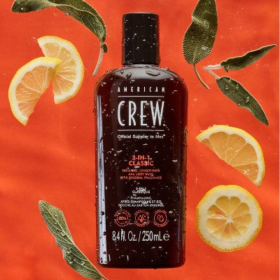 American Crew 3-in-1 Shampoo, Conditioner and Body Wash 15.2 fl oz