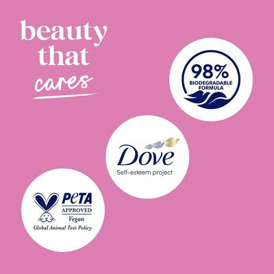 Dove Renew Body Wash Peony & Rose Oil 24hr Lotion-Soft Skin Vegan 20 fl oz - New