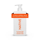 Native Citrus & Herbal Musk Daily Conditioner for Men & Women 16.5 fl oz - Imperfect Container