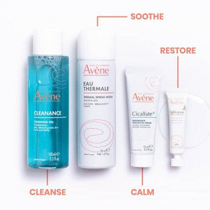 Avene Dermatologist Recommended Sensitive Skin Starter Kit 4ct - Imperfect Box