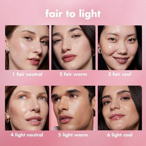 e.l.f. Halo Glow Skin Tint Light Coverage Foundation Mineral SPF 50 5 Light Warm 1 fl oz - Imperfect Box