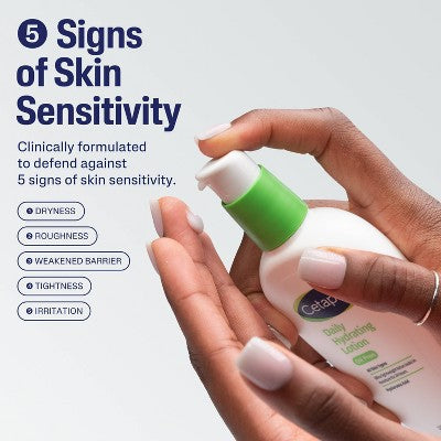 Cetaphil Hydrating Oil-Free Face Lotion Moisturizer with Hyaluronic Acid 3 fl oz - Mising Box