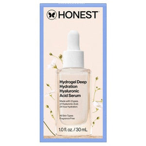 Honest Beauty Hydrogel Deep Hydration Hyaluronic Acid Serum with Rambutan 1 fl oz - Imperfect Boz