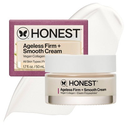 Honest Beauty Ageless Firm and Smooth Cream with Vegan Collagen and Hyaluronic Acid 1.7 fl oz - No Box