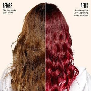 Overtone Raspberry Pink Semi-Permanent Hair Dye and Conditioner