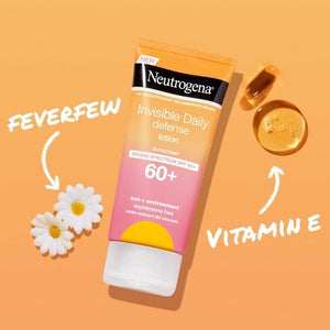 Neutrogena Invisible Daily Defense Sunscreen Lotion SPF 60 3 fl oz