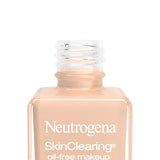 Neutrogena Skin Clearing Oil-Free Liquid Foundation 40 Nude 1 fl oz - Imperfect Container