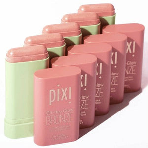 Pixi On The Glow Bronze Tinted Moisturizer Stick Bronzer Warm Glow 0.6oz