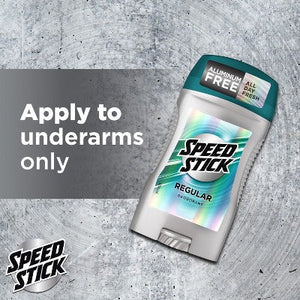 Speed Stick Solid Deodorant Fresh Scent Aluminum Free 3oz 2-Pack