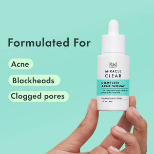 Rael Miracle Clear Complete Acne Treatment Face Serum 1oz