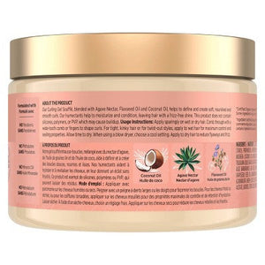 SheaMoisture Coconut and Hibiscus Curling Gel For Thick Curly Hair 12oz