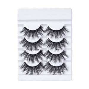 KISS Lash Couture Matte Black False Eyelashes 8ct Faux Mink