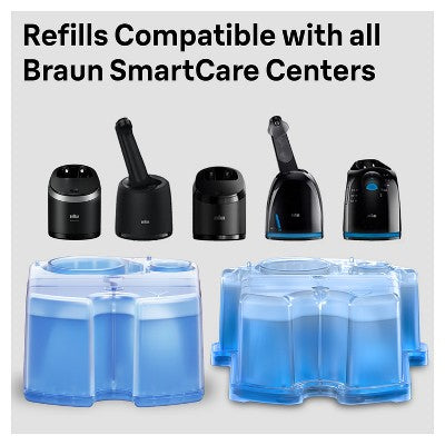 Braun Clean & Renew Refill Cartridges for Clean & Charge Systems 3-Pack