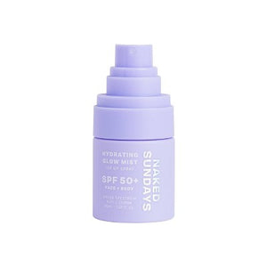 Naked Sundays Hydrating Glow Mini Mist Sunscreen Top Up Spray - SPF 50+ - 30ml