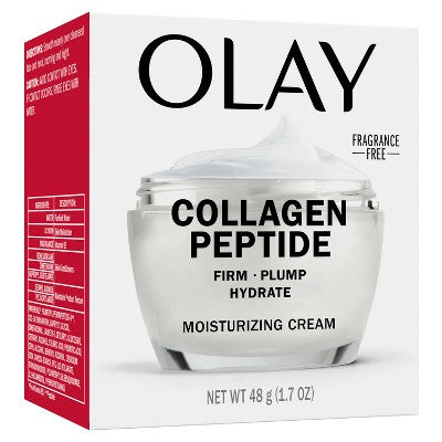 Olay Regenerist Face Moisturizer Collagen Peptide 24 Cream 1.7oz Imperfect Box