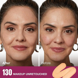 Maybelline Instant Age Rewind Treatment Foundation Makeup 130 Buff Beige 0.68 fl oz - Imperfect Container