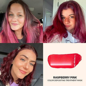 Overtone Raspberry Pink Semi-Permanent Hair Dye and Conditioner